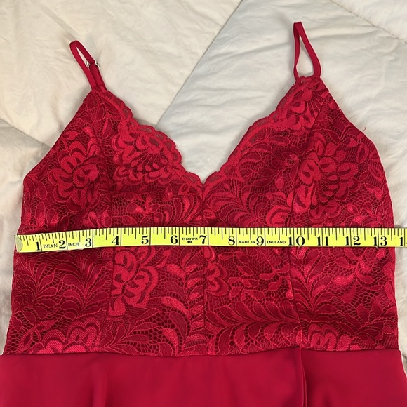 Red Lace Dress - Picture 12 of 12